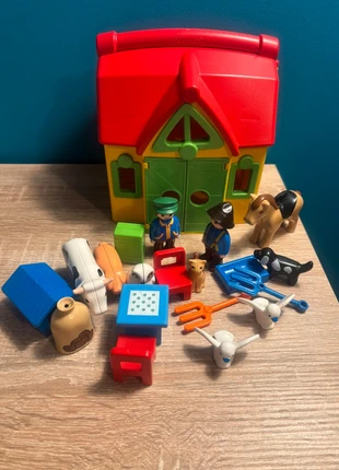 Playmobil 1.2.3 la ferme transportable, marca: Playmobil 1.2.3, estado: Muito bom, tamanho: Tamanho único, €20.00, €21.70 inclui Proteção do Comprador Pro