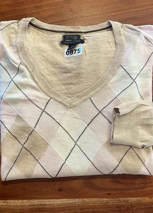 Pull Tommy Hilfiger Carreau Fin Blanc Creme Léger Printemps Brodé Femme Sweatshirt M, marque: Tommy Hilfiger, état: Bon état, taille: M / 38 / 10, 6,40 €, 7,42 € Protection acheteurs (Pro) incluse