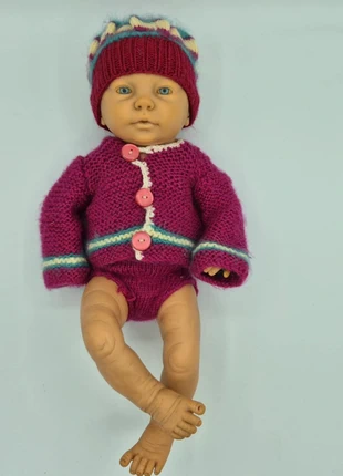 Ensemble veste + culotte + chapeau pour poupée, condizioni: Ottime, taglia: Taglia unica, €4.00, €4.90 include la Protezione acquisti