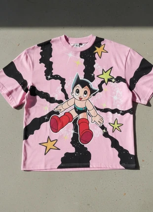 T-shirt rose Astro Boy – style manga Y2K pop culture, état: Très bon état, taille: M, 29,90 €, 32,10 € Protection acheteurs incluse
