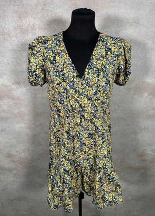 Robe Etam jaune florale taille S, marque: Etam, état: Très bon état, taille: S / 36 / 8, 14,00 €, 15,40 € Protection acheteurs (Pro) incluse