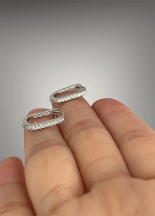 Boucles d’oreilles créoles finesses S925 Argent, marque: Argent, état: Très bon état, 10,00 €, 11,20 € Protection acheteurs incluse