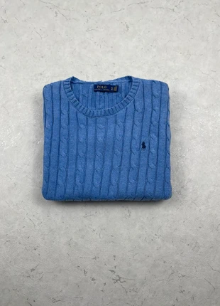Pull Ralph Lauren torsadée Bleu Taille XL Homme, marque: Ralph Lauren, état: Très bon état, taille: XL, 53,90 €, 57,30 € Protection acheteurs incluse