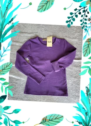 Très Joli Polaire Léger Automne/ Hiver Manches Longues Violet 4 ans, marque: S&G, état: Neuf avec étiquette, taille: 4 ans / 104 cm, 6,90 €, 7,95 € Protection acheteurs incluse