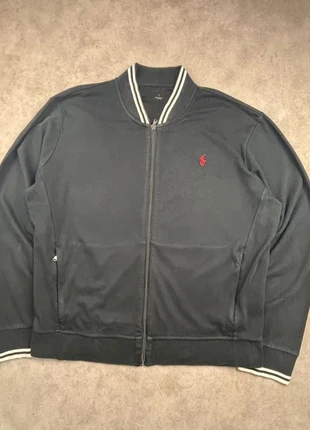 Pull / veste zippée Ralph Lauren noire logo brodé rouge - taille XL, brand: Ralph Lauren, condizioni: Ottime, taglia: XL, €49.90, €53.10 include la Protezione acquisti Pro