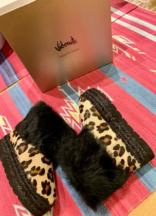 Botas piel auténtica animal print, marque: Vidorreta, état: Neuf sans étiquette, taille: 39, 65,00 €, 68,95 € Protection acheteurs incluse