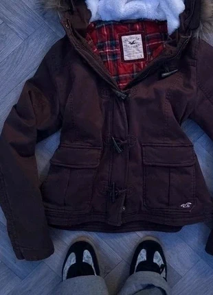 Hollister vintage brown jacket, brand: Hollister, condition: Very good, size: L / US 12-14, $36.95, $39.50 includes Buyer Protection
