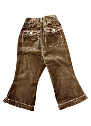 Magnifique Pantalon évasé en velours chic, brand: Vintage Dressing, condition: Very good, size: 18-24 months / 86 cm, €9.90, €11.10 includes Buyer Protection