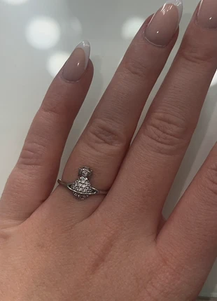 Vivienne Westwood silver ring, brand: Vivienne Westwood, condition: Very good, size: Adjustable, £38.00, £40.60 includes Buyer Protection