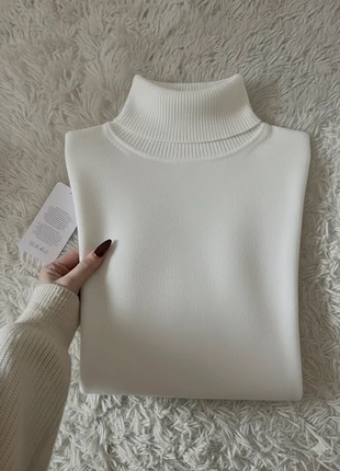 Maglione dolcevita bianco, état: Neuf avec étiquette, taille: S / 36 / 8, 24,00 €, 25,90 € Protection acheteurs incluse