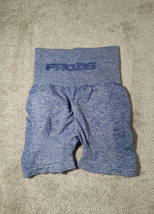 Short Prozis Seamless Scrunch XS taille haute gainant bleu chiné fitness, brand: Prozis, condizioni: Ottime, taglia: XS / IT 38 / EU 34, €20.00, €21.70 include la Protezione acquisti