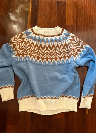 Maglione a maglia tipo nordico, staat: Nieuw zonder prijskaartje, maat: Universele maat, € 10,00, € 11,20 inclusief Kopersbescherming