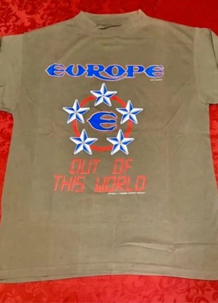 Maglia maniche lunghe del nota band musicale Europe, "Out of this world", marca: europe, estado: Bueno, tamaño: L, 7,00 €, 8,05 € Protección al comprador incluida