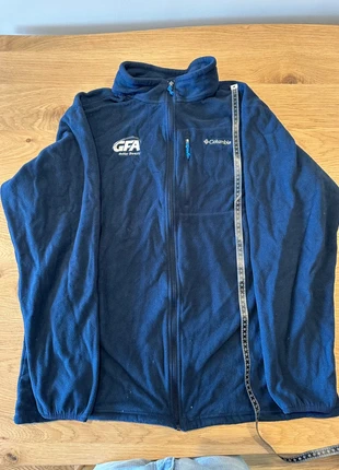 Polaire zippée Columbia bleu marine GFA Better Banking taille XL douce et chaude avec poche poitrine, marca: Columbia, estado: Muito bom, tamanho: XXL, €13.00, €14.35 inclui Proteção do Comprador