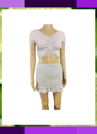 magnífico Top y falda para adolescentes coqueta y ajustado 🦄, marque: Local, état: Très bon état, taille: 13 ans / 158 cm, 3,00 €, 3,85 € Protection acheteurs incluse