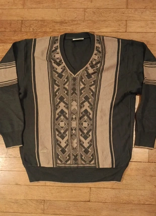 Pull vintage en laine et acrylique taille l, marque: Vintage Dressing, état: Bon état, taille: L, 28,00 €, 30,10 € Protection acheteurs incluse