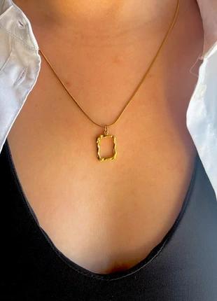 Collier femme doré acier inoxydable tendance, marque: Tendance, état: Très bon état, 6,50 €, 7,53 € Protection acheteurs (Pro) incluse