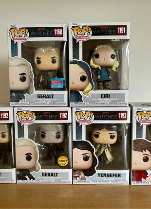 Funko POP The Witcher Geralt Ciri Yennefer Jaskier 1168 1191 1192 1193 1194 Limited Chase, marque: Funko Pop, état: Très bon état, taille: M, 65,00 €, 68,95 € Protection acheteurs incluse