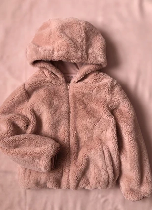 Veste rose fausse fourrure – 128 cm (8 ans)-fille, brand: Kiabi, condition: Very good, size: 8 years / 128 cm, €4.00, €4.90 includes Buyer Protection