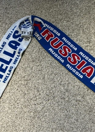 Écharpe Hellas Grèce Russie Salzbourg tricot football franges vintage supporter, marque: y2k, état: Très bon état, 24,99 €, 26,94 € Protection acheteurs incluse