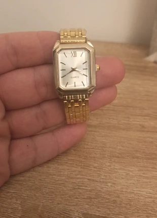 Montre quartz pour femme (doré), idéal pour cadeaux de Noël, brand: Quartz, condizioni: Nuovo con cartellino, taglia: Taglia unica, €15.00, €16.45 include la Protezione acquisti