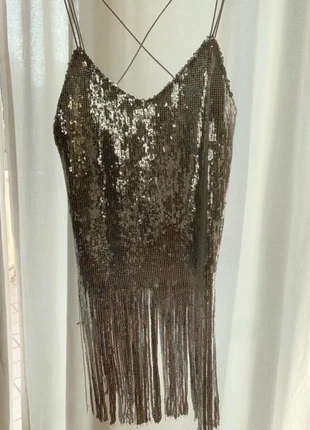 Canotta in paillettes Imperial, brand: Imperial, condizioni: Nuovo senza cartellino, taglia: S / IT 40 / EU 36, €13.00, €14.35 include la Protezione acquisti