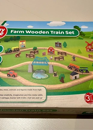 Treinrails boerderij, merk: Play Tive Junior, staat: Heel goed, maat: 18-24 maanden / 86 cm, € 8,00, € 9,10 inclusief Kopersbescherming