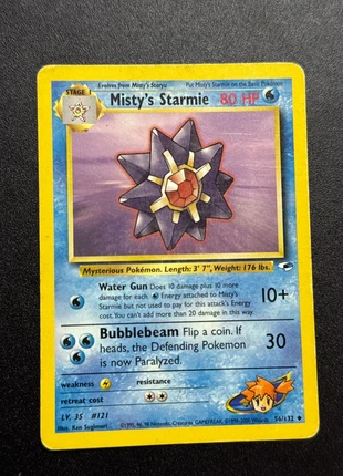 Misty Starmie GH 56/132, brand: Pokémon, condizioni: Buone, €2.95, €3.80 include la Protezione acquisti