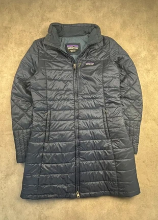 Doudoune longue / parka matelassée Patagonia bleu marine vintage - taille S femme, marca: Patagonia, estado: Muito bom, tamanho: S / 36 / 8, €99.90, €105.60 inclui Proteção do Comprador Pro