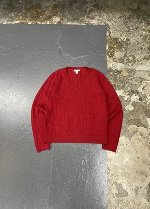 Pull effet laine torsadée USA rouge Vintage, marque: Vintage Dressing, état: Très bon état, taille: L / 40 / 12, 5,00 €, 5,95 € Protection acheteurs (Pro) incluse
