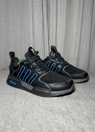 👟 adidas NMD_R1 sneakers black / blue, merk: adidas, staat: Goed, maat: 44, € 45,00, € 47,95 inclusief Kopersbescherming