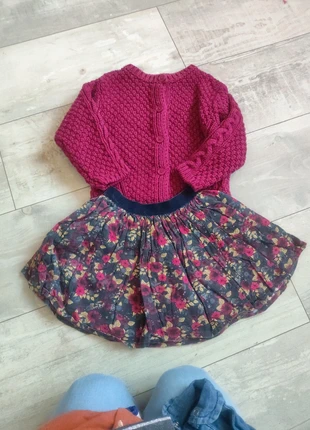 Jupe (gilet offert), brand: Tape à l'œil, condition: Very good, size: 3 years / 98 cm, €1.00, €1.75 includes Buyer Protection