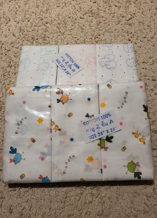 Baby Muslin Cloths – 100% Cotton, état: Neuf avec étiquette, 8,00 €, 9,10 € Protection acheteurs incluse