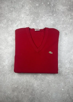 Pull Col V Maille Lacoste Taille (5) L Homme Rouge Logo Brodé Laine Acrylique #LA112, marca: Lacoste, estado: Muy bueno, tamaño: L, 31,99 €, 34,29 € Protección al comprador Pro incluida