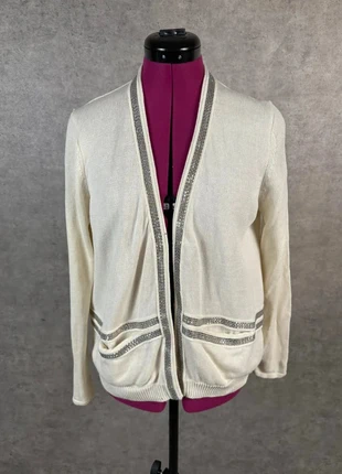 Très beau cardigan ouvert en lin femme Maje L 40 écru, marque: Maje, état: Très bon état, taille: L / 40 / 12, 29,00 €, 31,15 € Protection acheteurs (Pro) incluse