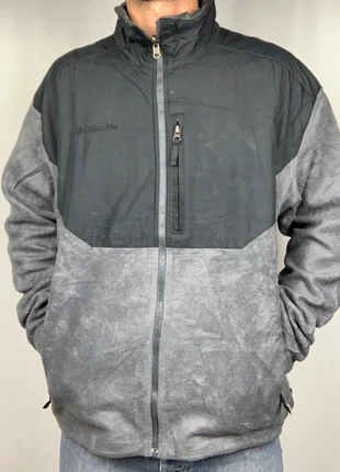 Veste Columbia polaire noire et grise, marque: Columbia, état: Satisfaisant, taille: XL, 13,00 €, 14,35 € Protection acheteurs (Pro) incluse