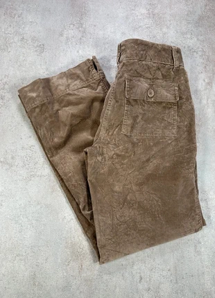Pantalon En Velours Côtelé / Corduroy bmoss velourscotele brun taupe coupe wideleg taille 6, marque: Vintage Dressing, état: Très bon état, taille: L / 40 / 12, 11,00 €, 12,25 € Protection acheteurs (Pro) incluse