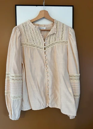 🍁Blouse couleur crème🍁, marque: Bisou's Project, état: Très bon état, taille: XS / 34 / 6, 15,00 €, 16,45 € Protection acheteurs incluse