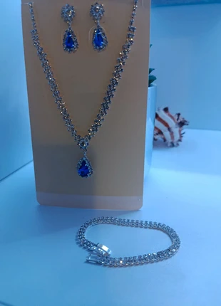 Ensemble fête saphir Diamant, brand: Diamant, condition: New with tags, €13.00, €14.35 includes Buyer Protection