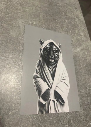 Affiche 10x15 tigre stylé – Neuf, marke: Maison, zustand: Neu, 1,50 €, 2,28 € beinhaltet Vinted-Käuferschutz Pro