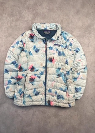 Doudoune matelassée Patagonia nano puff gris clair et multicolore vintage - taille XXS femme, brand: Patagonia, condizioni: Ottime, taglia: XXS / IT 36 / EU 32, €44.90, €47.85 include la Protezione acquisti Pro