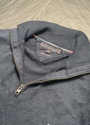 Tommy Hilfiger half Zip Pullover 1/4 Zip Sweater Rollkragenpullover Blau M, brand: Tommy Hilfiger, condizioni: Ottime, taglia: M, €27.00, €29.05 include la Protezione acquisti