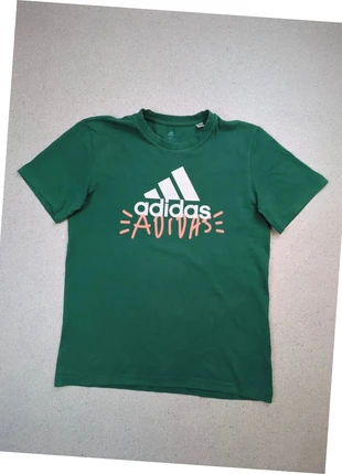 T-shirt Adidas logo graphique | Vert foncé | Taille M Homme, brand: adidas, condizioni: Ottime, taglia: M, €6.00, €7.00 include la Protezione acquisti Pro
