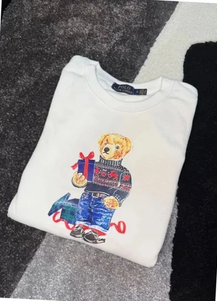 Pull Ralph Lauren Blanc Polo Bear Ski, Hiver., marke: Ralph Lauren, zustand: Sehr gut, größe: S, 90,00 €, 95,20 € inklusive Vinted-Käuferschutz