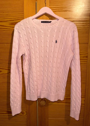 Ralph Lauren kabeltrui roze, marque: Ralph Lauren, état: Très bon état, taille: L / 40 / 12, 45,00 €, 47,95 € Protection acheteurs incluse