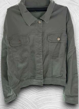 🌿 Veste-Blouson Onado Paris – Couleur verte sauge – Comme neuf !, marca: Onado, estado: Nuevo sin etiquetas, tamaño: L / 40 / 12, 11,00 €, 12,25 € Protección al comprador incluida