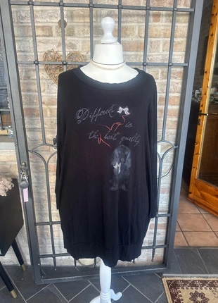 Maglia lunga Over Alberto Cacciari, marque: Alberto Cacciari, état: Bon état, taille: 4XL / 48 / 20, 9,90 €, 11,10 € Protection acheteurs incluse