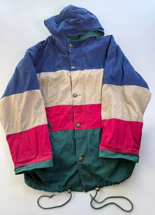 Veste vintage réversible color block multicolore Andy Johns – Taille M (38/40), marque: Vintage Dressing, état: Très bon état, taille: M, 36,00 €, 38,50 € Protection acheteurs incluse