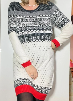 Robe pull de Noël taille 44, marque: TU, état: Très bon état, taille: XXL / 44 / 16, 8,00 €, 9,10 € Protection acheteurs (Pro) incluse