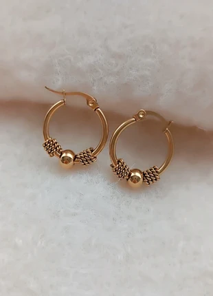 Créoles en acier inoxydable inspi Balzac, brand: Tendance, condizioni: Ottime, €15.00, €16.45 include la Protezione acquisti